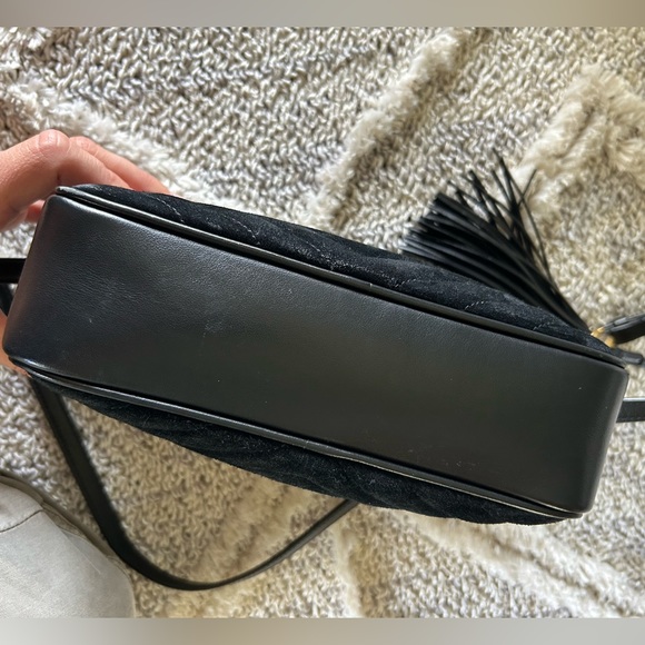 Lou YSL Suede Camera Crossbody Bag - Picture 7 of 14
